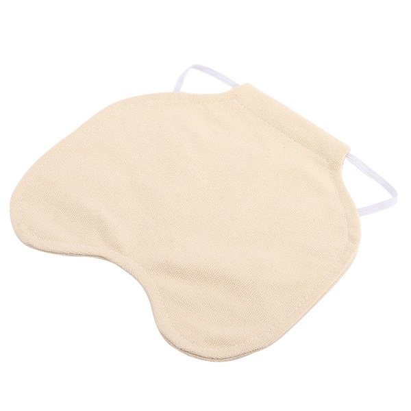 Fjäderfjädersskydd Fixer Bakre Vingsskydd Höna Kycklingsadel Förkläde Dubbel Jacka(20x19.5cm) Khaki