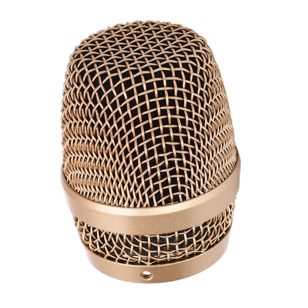 Mikrofon Kuglehoved Mesh Rustfrit Stål Mic Erstatningshoved Cover til Baier 780 790 til Veda M3 M5 Gold gold