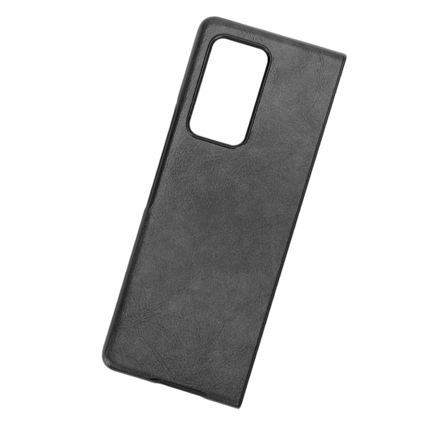 Mobiltelefon læder etui cover til Samsung Galaxy Z Fold 2 beskyttende cover AntiFall etui (sort)