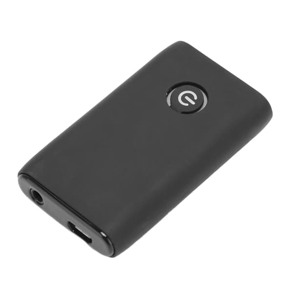 Bluetooth 5.0 sender/mottaker multifunksjonell 2-i-1 trådløs adapter med 3,5 mm jack for TV CD hjemmekino