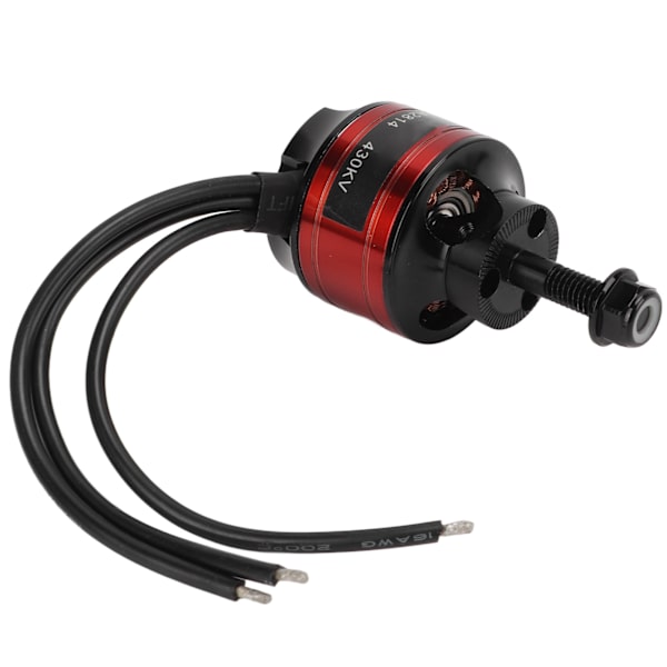 QA2814 430KV Borstlös Motor Hög Prestanda 14 Poler Borstlös Motor för RC Flygplan Fast VingeCW