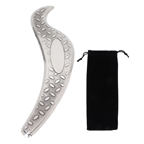 Rustfrit stål Gua Sha Tools Fascia Treatment skrabebræt til bagben arme