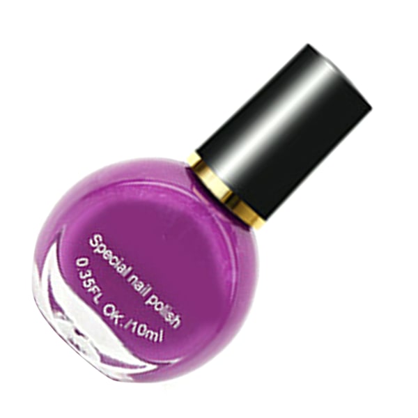 Nagellack 10ml Mättad Ljus Färg Elegant Stil Snabbtorkande Långvarigt Snabbtorkande Nagellack E049-12