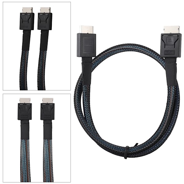 Cabledeconn SFF-8611 TIL SFF-8611 Server Højhastigheds HDD Dataoverførselskabel 0,5M