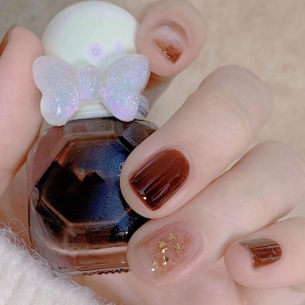 Nagellack Gel Vattenbaserad Hög Glans Blank Hållbar Frostad Nagellack för Damer B11