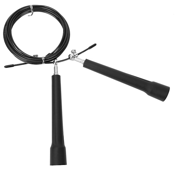 3m stålwire Speed ​​Jump Springrope Motion Gym Træning Sportsudstyr