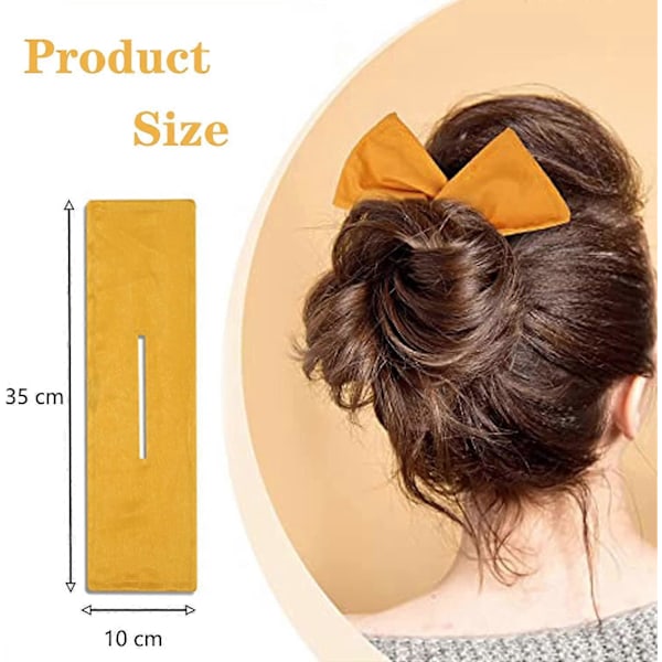 7 st Skickliga Hårknutsverktyg, Hårknutsmaskiner Twist Knut Donut Magic Clip, Flexibla Återanvändbara Elastiska Band Hårbandstillbehör