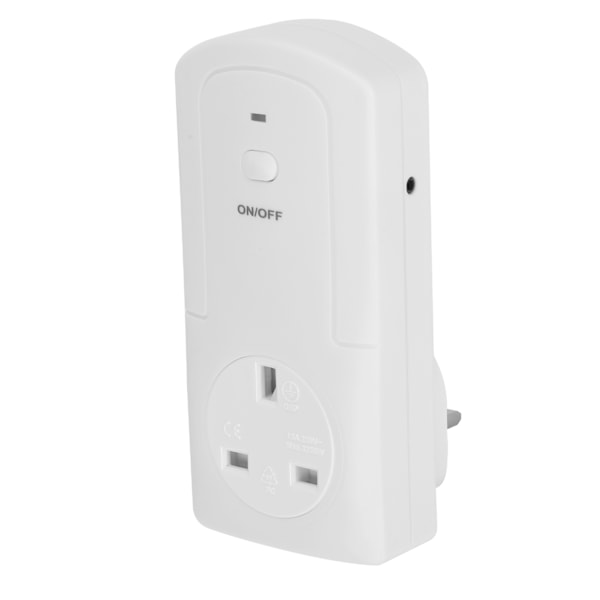 TS-5000 90-250V Intelligent Plug Socket Timing Temperatur Fugtighedskontrol Afbryder Stikkontakt til Hjemmebrug UK Stik 50/60Hz