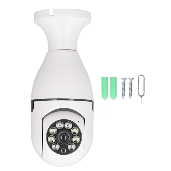 Trådlös kamera 2MP rörelsesensor infraröd nattseende WiFi 110‑240V för hemsäkerhet