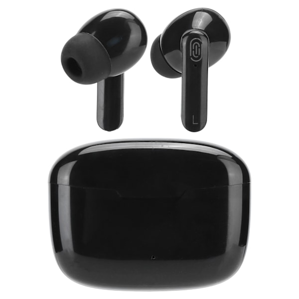 Y113 Bluetooth 5.0 Langattomat nappikuulokkeet Stereo In&#8209;Ear -kuulokkeet Melunvaimennus Musta