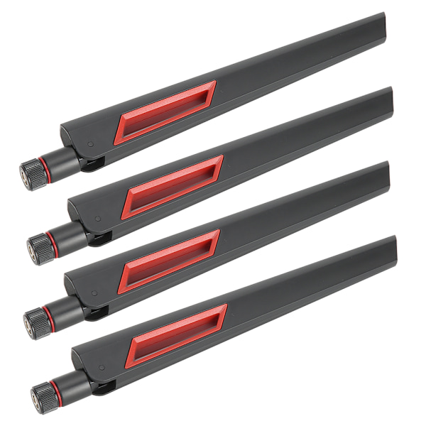 4 stk SMA Omnidirektional WiFi-antenne Passer til RT&#8209;AC68U EX6200 AC15 AC3200 AC66U