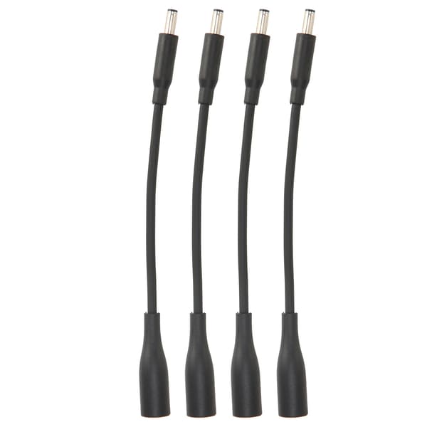 4 stk. DC 7.4x5.0mm til 4.5x3.0mm adapterkabel Plug and Play bærbar spidsadapterkonverterkabel til Dell bærbar computer