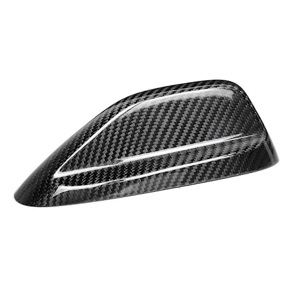 Bil Carbon Fiber Tagfinne Antenne Skal Trim Cover til