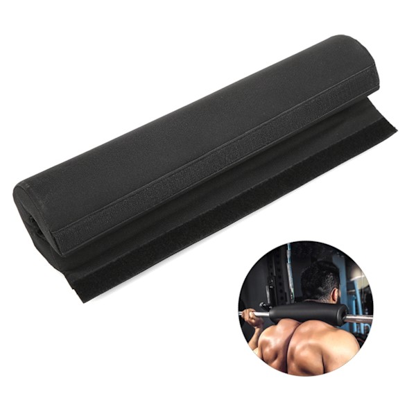 Oxfordtyg Stångkrage Djup Böj Viktlyftning Nacke och Axelskyddande Dynor för Gym Tränare Studio40cm