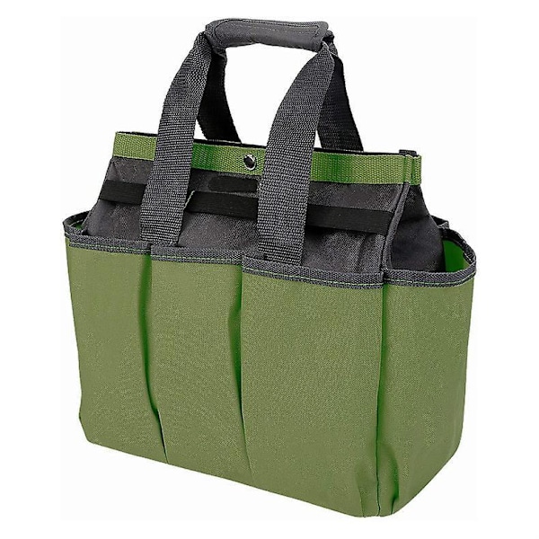 900D Polyester työkalulaukut, puutarhatyökalujen säilytyslaukku säädettävällä olkahihnalla ja kahvalla