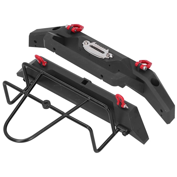 RC forreste og bageste kofanger sæt 1/10 klatrebil til SCX10 III/AXI03007/TRX4/SCX10 90046/Wrangler