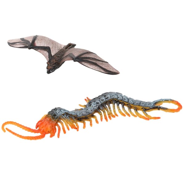 Insekt Model Mini Simulation PVC Tidlig Læring Pædagogisk Legetøjsmodel til Børn 2 stk. Insektmodel