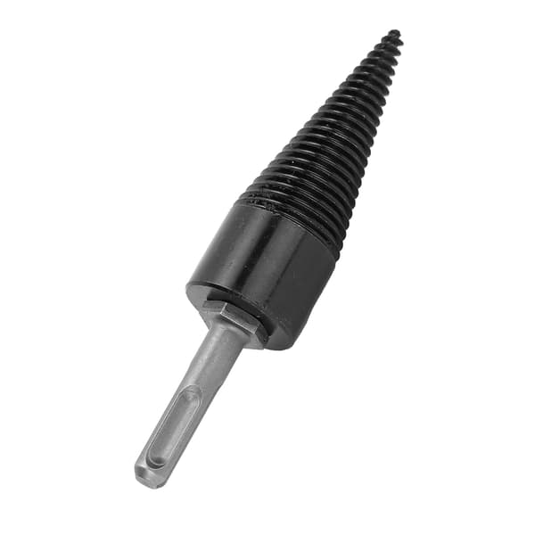 Borrskruv Kon Ved Eldträ Dedikerad Rund Skaft Bit Hand Vedklyvare Tillbehör 32mm