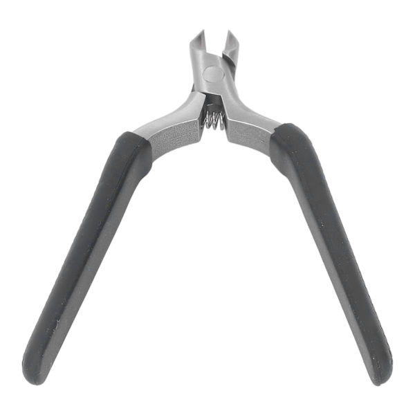 Professionell nagelbandstrimmer i rostfritt stål Dead Skin Remover Inline fjäderhalkbeständig nagelbandstrimmer Svart