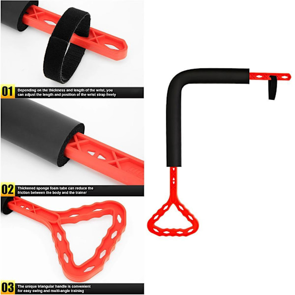 Træner Swing Trainer Guide Tool Træningshjælpemidler Professionelt Bevægelsesholdningskorrektionsværktøj