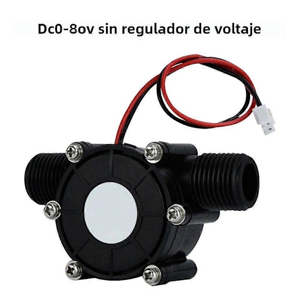 Mikro-hydro Hydroelektrisk Strømgenerator DC12V Strømturbine til Vedvarende Energi Mini Hydro Turbine DC0-80VB