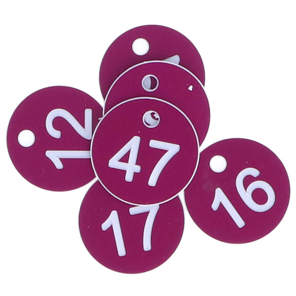 50 kpl numeroitua etikettiä, pyöreä, yksinkertainen, kaunis mehiläispesän tarra, jalostustarvikkeet mehiläishoitoon, eläintenhoitoon, numerot 1-50, violetti
