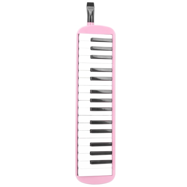 IRIN Melodica 32 Key Wind Musical Instrument Passer for nybegynnere treningsveske (rosa)