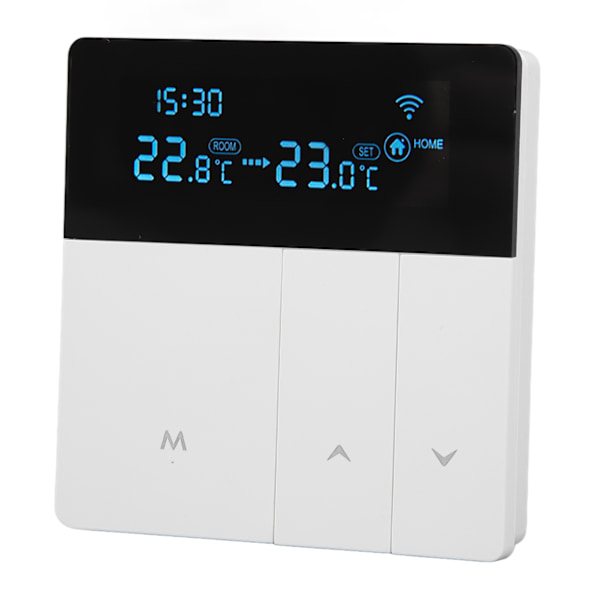 Intelligent Digital Termostat LCD Display APP-styring NTC Programmerbar Termostat Temperaturregulator AC90V-240V WIFI