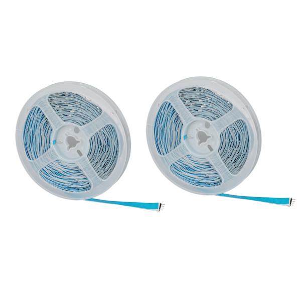 LED RGB-ljusremsa 5V knappkontroll tejp ljus färgförändring USB-driven remsa ljus för sovrum 20m / 65,6ft
