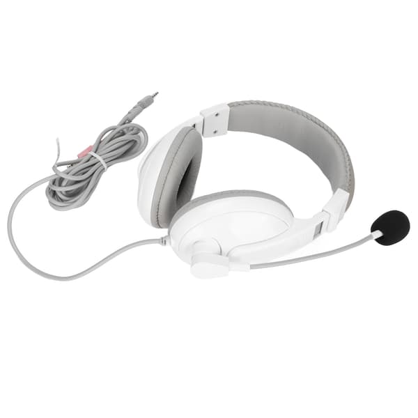 BH3688 Kablet Headset 3,5 mm Hybrid Multifunktionsstik med Omnidirektionel Mikrofonunderstøttelse til XBOX til PS4 Hvid