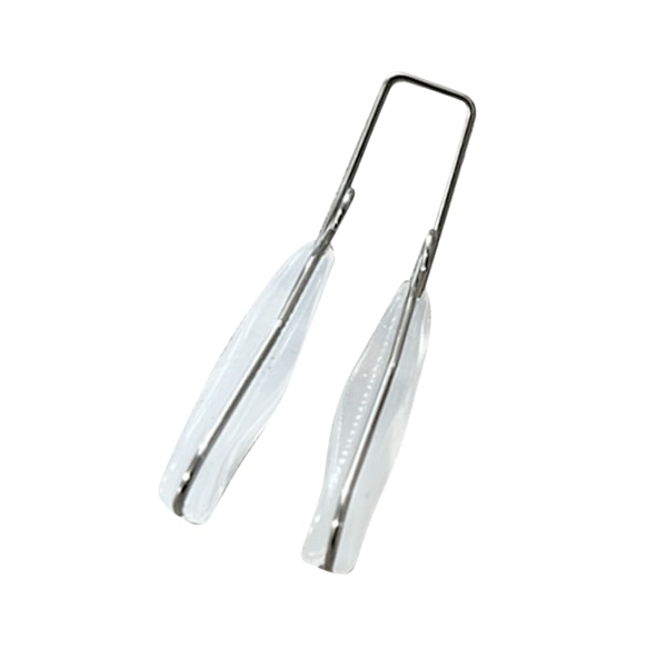 Nose Bridge Shaper Lifting Retting Myk Silikon Nose Bridge Corrector Device for Night Transparent (Enkeltende)
