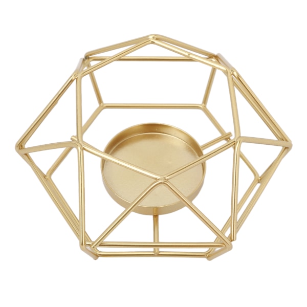 Geometriset Tealight kynttilänjalat pohjoismaiseen tyyliin minimalistinen metalli takorauta kynttilänjalka kynttilän kuppi sisustus kotiin