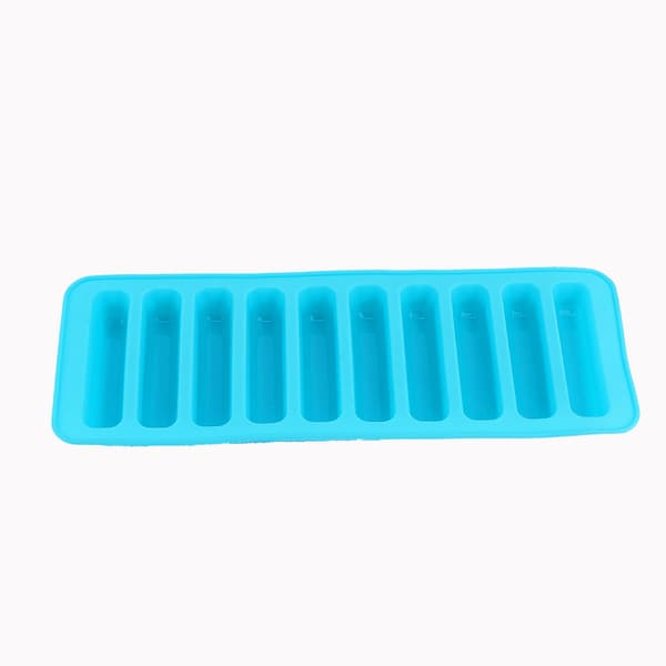 Färgglad Cylinder Isbitar Bricka Frysform Fondant Chokladform Gör Silikon