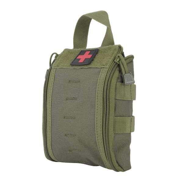 Utomhus bärbar resväska Emergency Survival Bag Rescue Medical Pouch (armégrön)