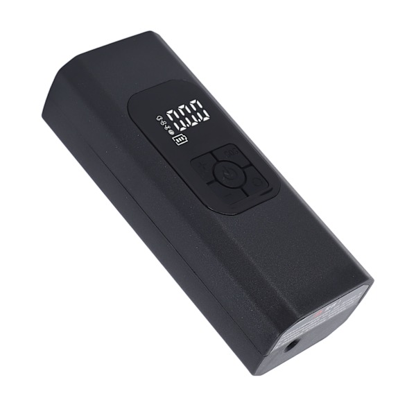 Bärbar smart luftpump för bildäck, trådlös LED-lampa, elektrisk digital display, uppblåsbar pump