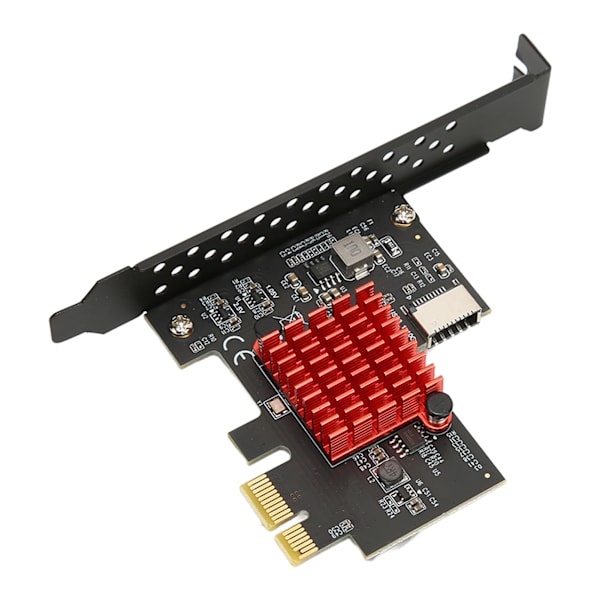 USB3.2 GEN2 edessä oleva TYPE E -laajennuskortti 10 Gbps:n tuki KEY A TYPE E PCIE 3.0 2X -liitännän laajennuskortti Win8:lle Win10:lle ASM3142-pääohjain