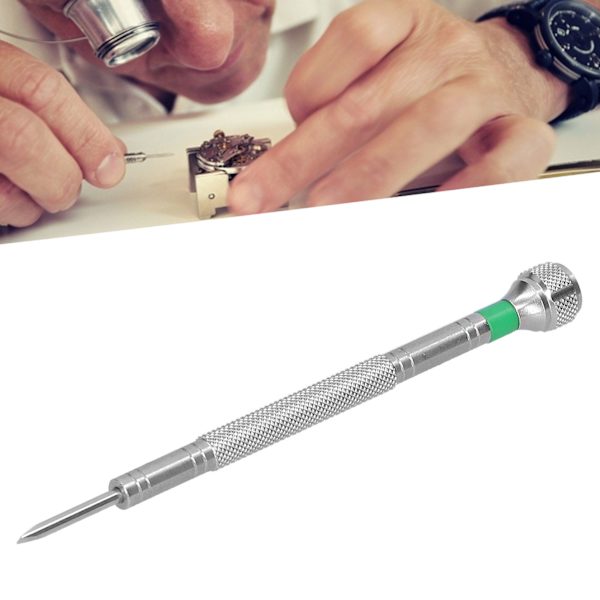 Suora urakantainen ruuvimeisseli, kannettava watch kellokorujen korjausruuvimeisseli 2 mm / 0,08 tuumaa