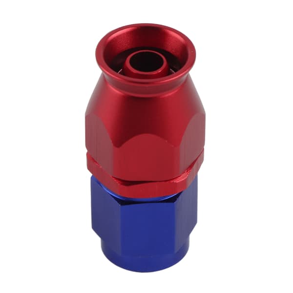 AN6 Slangeendebeslag Svingbar Kjøleolje Drivstoffadapter for Teflon 0°