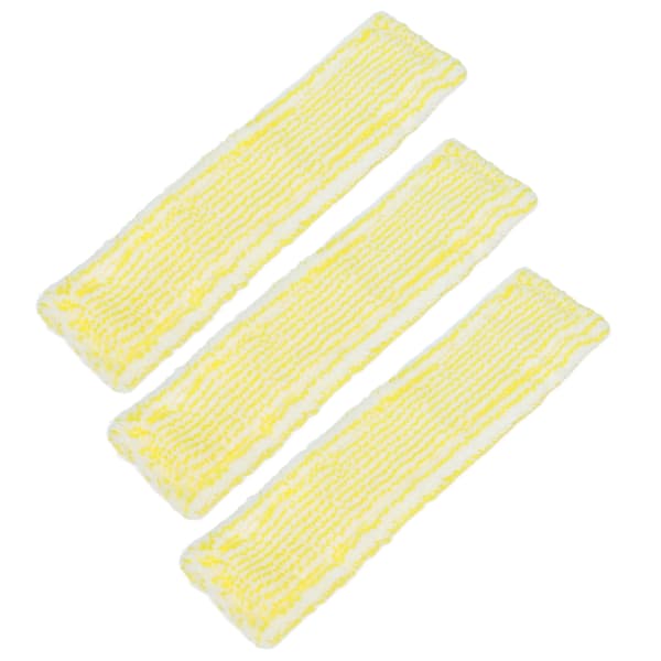 3 stk. Mikrofiber Vindusvasker Pad Erstatning Passer for Karcher WV2 WV5 Vindusvasker