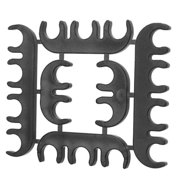 Tändkabeldelare 8mm ABS Svart Slitstark Värmebeständig Hållbar Separator Klämma