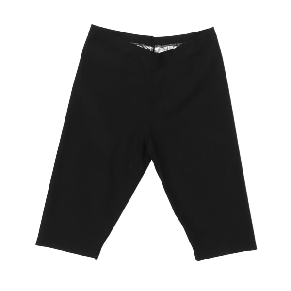 Dame badstushorts Pustende stretchy dame slankende kompresjonsleggings for trening Løping Fottur L/XL