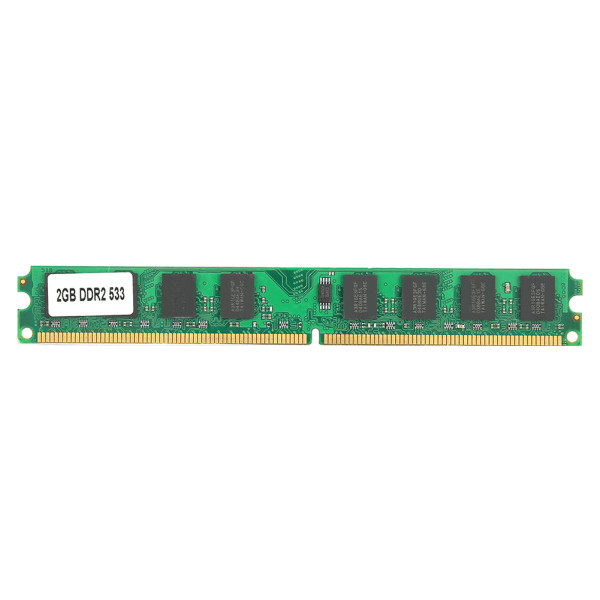 DDR2 2GB Hukommelsesmodul 533Mhz PC2&#8209;4200 Dobbeltsidet 16&#8209;Grains til AMD stationær computer