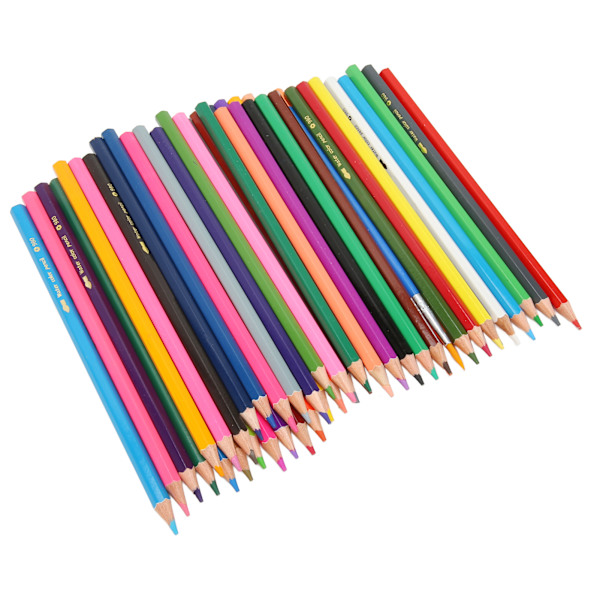 Vattenfärgspennor Blandade färger Förvässade Vibrerande hex-pennhållare Färgpennor för färgning Målning Design 48 färger