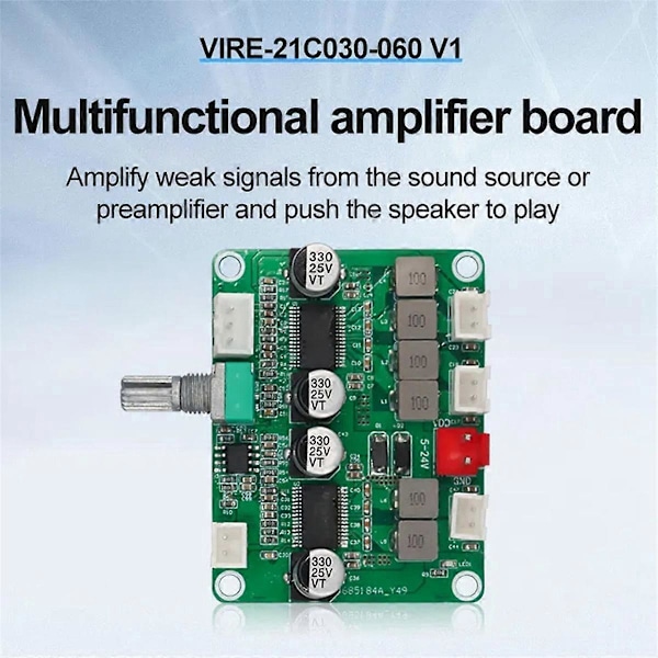 TPA3118 Digital Audio Forstærker Board 2.1 Kanal Forstærker Modul