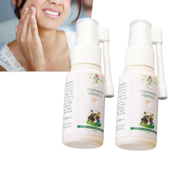 2st X 30ml Munfräschare Spray Antibakteriell Spray Förbättrar munsår