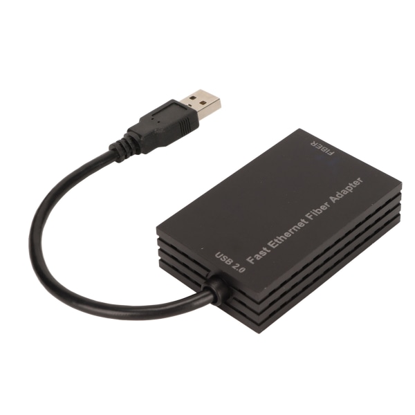 100M Ethernet-serveradapter Høyhastighets strømsparingsmodus USB2.0-port Enkel optisk port SFP-adapter for stasjonære datamaskiner