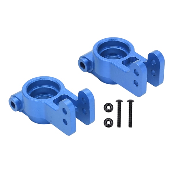 2 kpl RC Metal Rear Hub Carriers Losi Lasernut U4 1/10 RC -autoon päivitystarvikkeet Sininen