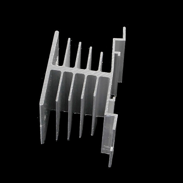 1 stk. Enkeltfaset Solid State Relæ SSR Køleplade Aluminium Dissipation Radiator