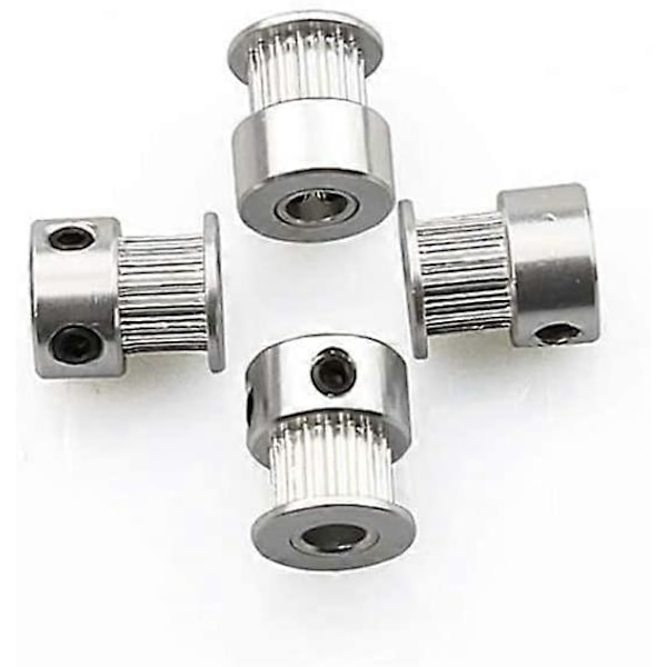5 stk. 2GT 20 Tenner 5mm Timing Pulley Hjul for 3D-printer