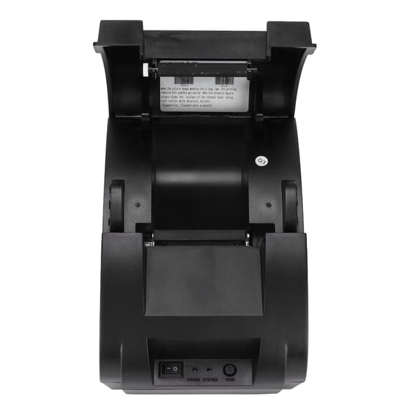 Termisk printer 5890K 90mm/s højhastigheds termisk etiketprinter til Windows til OS til Linux System UK-stik